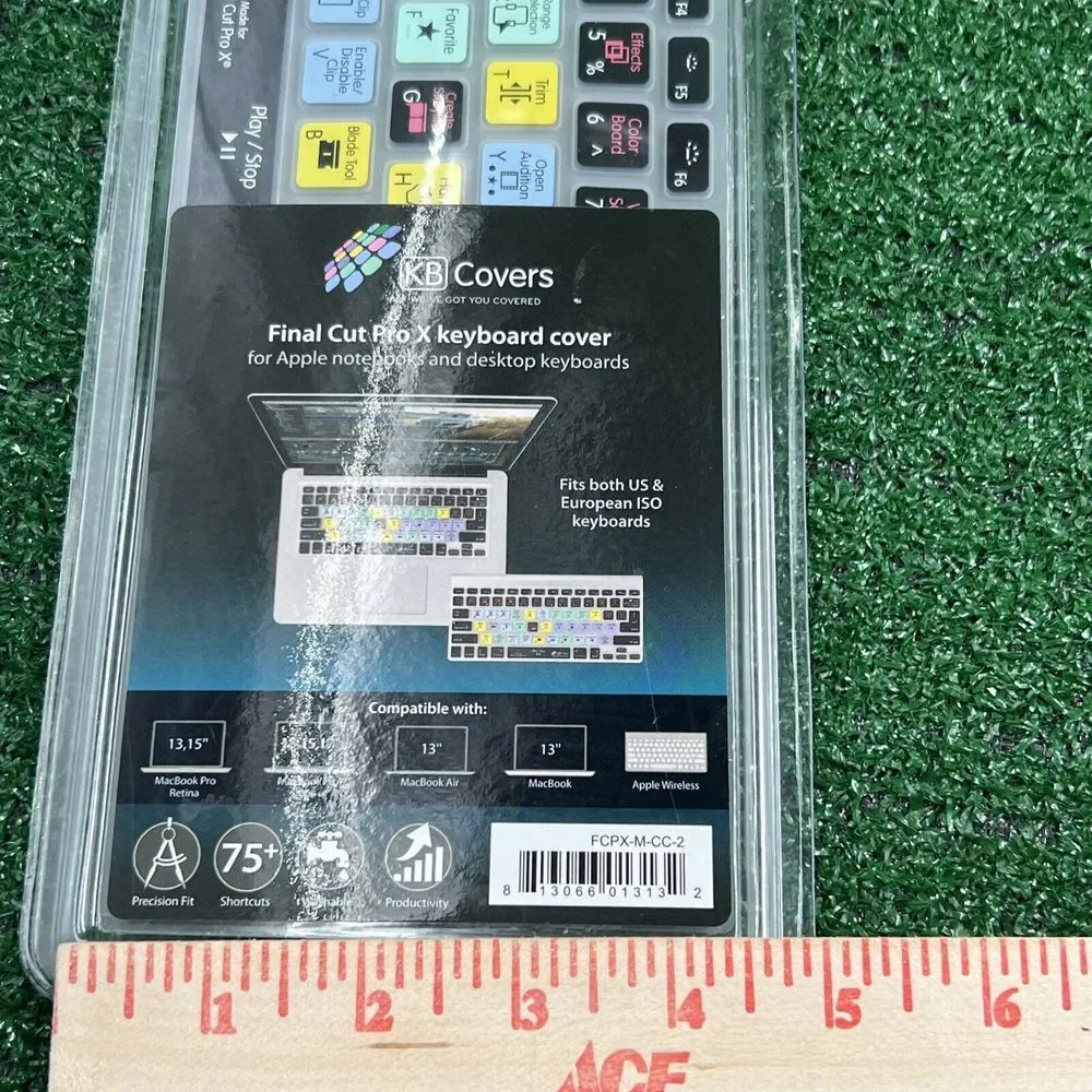 KB Covers Final Cut Pro X Keyboard Cover For MacBook Pro-MacBook‎ New